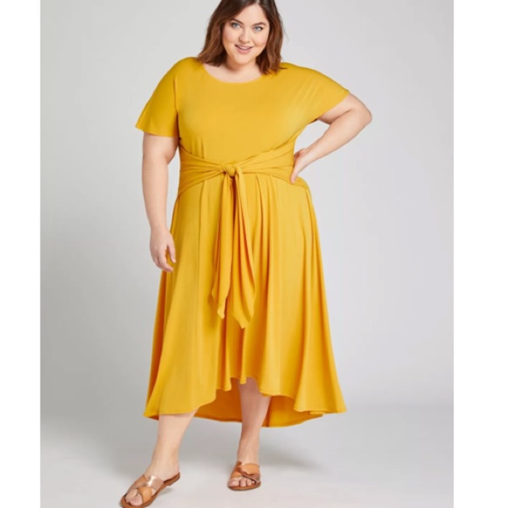 NWT yellow dress